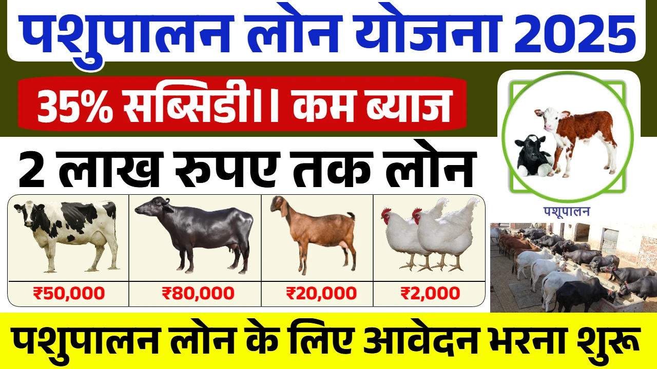 Pashupalan Loan Yojana 2025